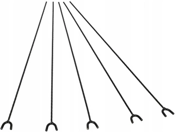 Podpórka do kijków kijów ogniska grilla 62cm - 5 szt.