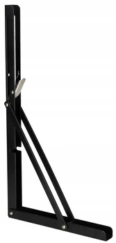 Wspornik składany pod półkę 400 kątownik czarny
