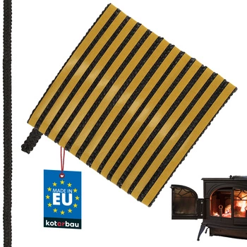 Taśma samoprzylepna do uszczelniania kominka pieca 7x3 mm 2,5 m