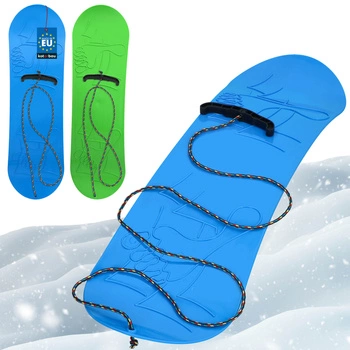 Snowboard deska snowboardowa dla dzieci niebieski zielony zestaw 2 szt.