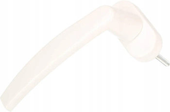 Klamka okienna okna okien balkonowa aluminium biała