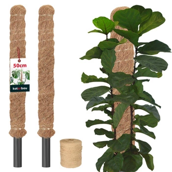 Palik kokosowy do roślin 50 cm x 25 mm zestaw 2 szt.