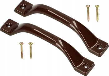 Uchwyt meblowy antaba 140 mebli szafki szuflady  2 szt. - Kolor brązowy