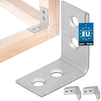 Kątownik łącznik ciesielski 30x30x17 mm zestaw 25 szt.