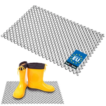 Wycieraczka metalowa 41x64 cm