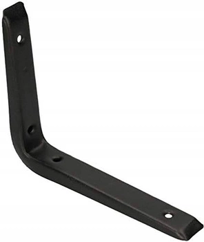 Kątownik wspornik regałowy pod półkę 120x150 mm - Kolor czarny