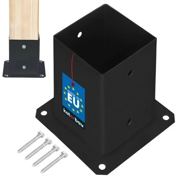 Podstawa słupa przykręcana malowana proszkowo 90x90 mm