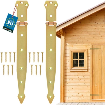 Zawias altanowy do drzwi okiennic 275 mm zestaw 2 szt.