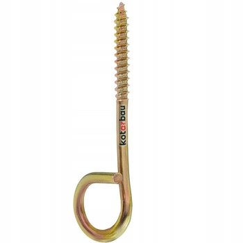 Hak huśtawkowy do drewna belki uchwyt wkręcany m8