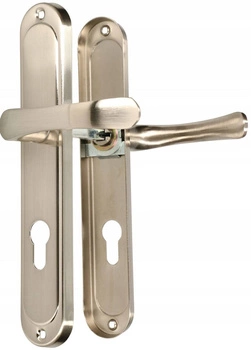 Klamka drzwiowa 72mm długi szyld drzwi na wkładkę