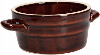 Garnek kamionkowy naczynie na smalec przetwory 0,6l