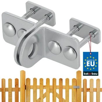 Wrzeciądz skobel na kłódkę zamknięcie do drzwi bramy srebrny 30 mm