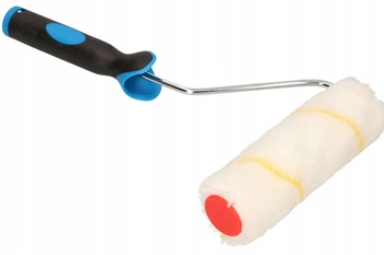 Zestaw wałek malarski 150 złota nić rączka gumowa