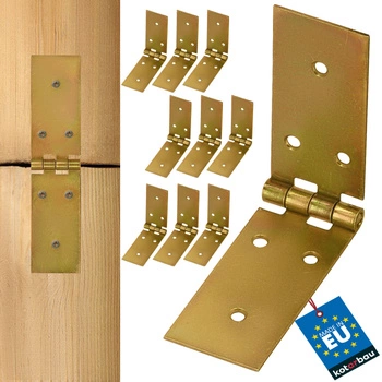 Zawias pasowy splatany do skrzyń szafek mebli 150x35 mm zestaw 10 szt.