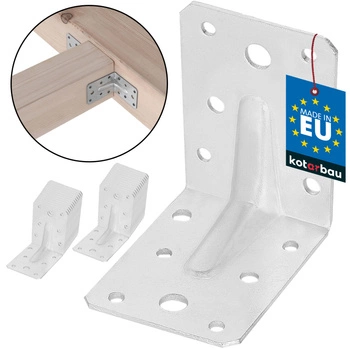 Kątownik łącznik ciesielski 75x75x55 - 25 szt.