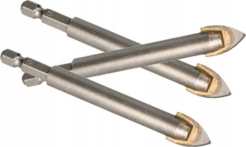 Wiertło frez 12mm szkła płytek gresu ceramiki - 3 szt.