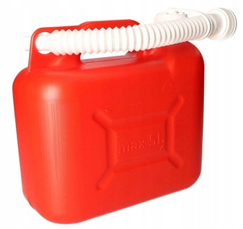 Kanister plastikowy 5l zbiornik paliwo z lejkiem