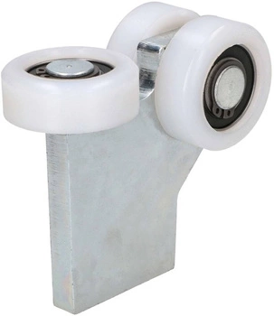 Wózek 3-rolkowy fi 43 bram drzwi przesuwnych