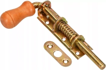 Rygiel zasuwa 150 mm podpora stopka wąska sprężynowa