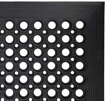 Wycieraczka ażurowa wejściowa do butów gumowa 120 cm - Kolor czarny