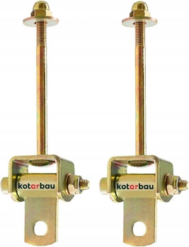 Hak do huśtawki mocowanie zaczep stal 118mm 2szt.