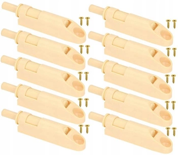 Amortyzator z adapterem do cichego zamykania szafek - 10 szt.