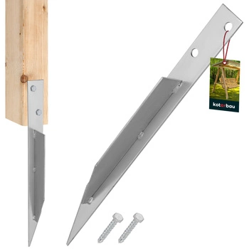 Podstawa kątowa do huśtawki wbijana 44,5x4 cm