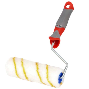 Zestaw wałek malarski 160 złota nić rączka gumowa