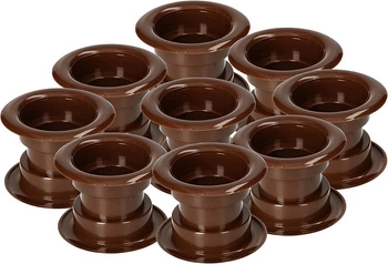 Tuleja do drzwi tulejka drzwiowa wentylacyjna - 10 szt. - Kolor brąz