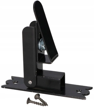 Zatrzask czarny okiennicowy blokada zamknięcie