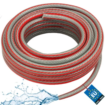 Wąż ogrodowy nieskręcający 6-warstwowy 1/2" 20 m