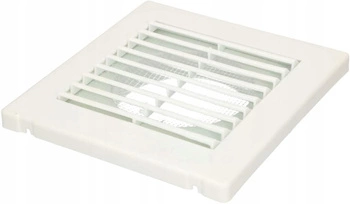 Kratka wentylacyjna fi 100 mm biała nawiewowa