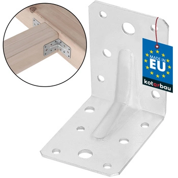 Kątownik łącznik ciesielski budowlany 75x75x55