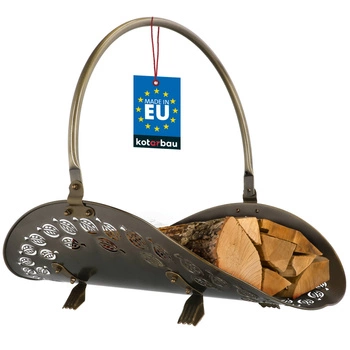 Kosz nosidło na drewno drzewo kominkowe opałowe