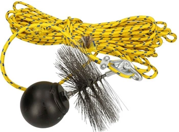 Zestaw kominiarski 175 mm do czyszczenia kominów 3 m