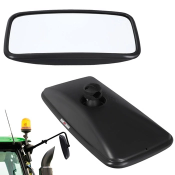 Lusterko zewnętrzne na gałkę do traktora uniwersalne 38x19 cm