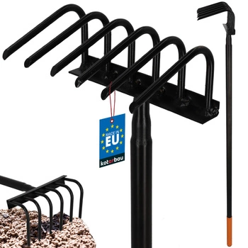 Motyka do chwastów spulchniania z pazurkami stalowy trzon 6-zębna