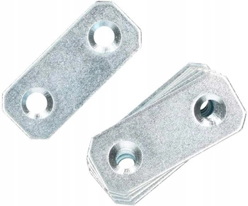 Płytka perforowana łącznik płaski 40x16 mm - 25 szt.