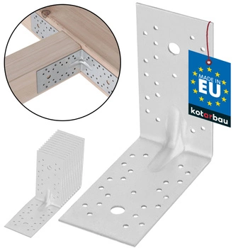 Kątownik łącznik ciesielski 150x150x80 - 12 szt.