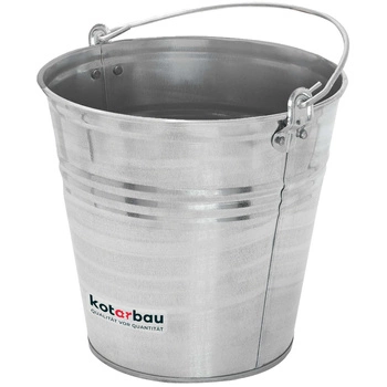 Wiadro stalowe ocynkowane 7 l