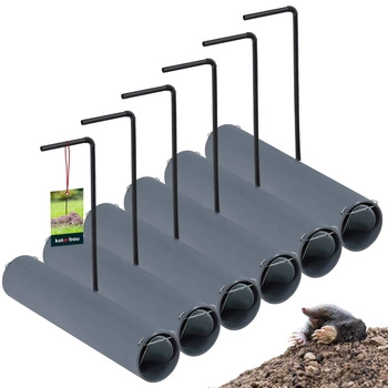 Pułapka tunelowa na gryzonie z sygnalizatorem 25 cm zestaw 6 szt.