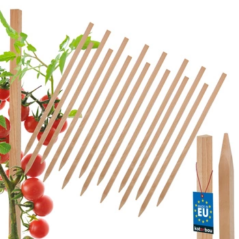 Paliki drewniane do pomidorów warzyw podpory ogrodowe 30 cm zestaw 15 szt.