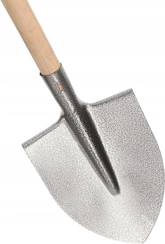 Szpadel sercowy łopata sercowa metalowa z trzonem