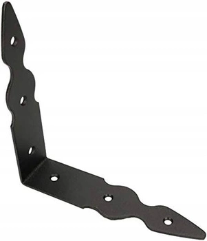 Kątownik wspornik regałowy pod półkę ozdobny 150mm