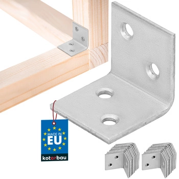 Kątownik łącznik ciesielski 25x25x25 zestaw 25 szt.