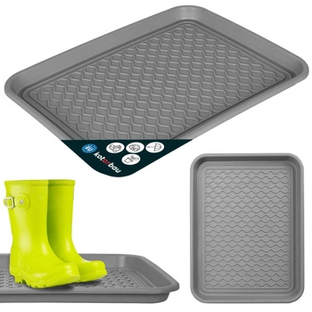 Ociekacz na buty plastikowy 38x50 cm - Kolor szary