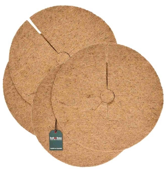 Krążek fi 45 włókno kokosowe do doniczki chwasty - 4 szt.