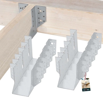 Wieszak belki drewnianej ciesielski krokwiowy 80x120 mm zestaw 10 szt.