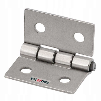 Zawias splatany uniwersalny 20mm meblowy nikiel