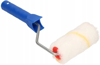 Zestaw wałek malarski złota nić 100 rączka plastik